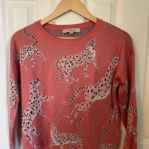 Loft Leopard Sweater